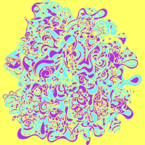 doodle002CE Visionary Art by Karl BlueHippo