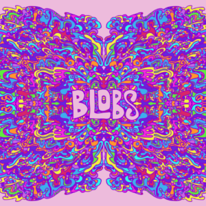 Doodlin' Blobs Visionary Art by Karl BlueHippo